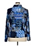 Laura Ashley Print Blue Long Sleeve Blouse Size XL - photo 2