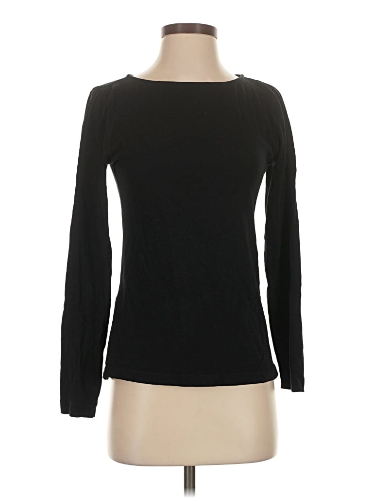 Pre-owned J.crew Mercantile Long Sleeve T-shirt In Black