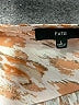 Fate Orange 3/4 Sleeve Blouse Size L - photo 7