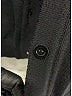 Moschino Couture 100% Virgin Wool Black Black Logo Patterned Wool Button Front Cardigan Size 6 - photo 4