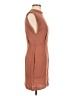 ASOS Solid Brown Casual Dress Size 6 - photo 4