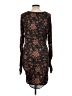 Express Brown Cocktail Dress Size L - photo 2