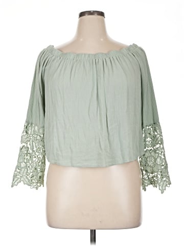 Rhapsody 3/4 Sleeve Blouse (view 1)
