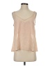 Amaryllis 100% Polyester Tan Sleeveless Blouse Size S - photo 1