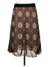 Lularoe 100% Polyester Paisley Brown Casual Skirt Size M - photo 2