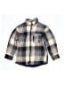 Mayoral Plaid Blue Long Sleeve Button-Down Shirt Size 3 - photo 1
