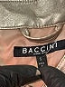 Baccini 100% Polyurethane Metallic Tan Brown Jacket Size S - photo 6