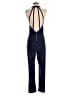 Doe & Rae 100% Polyester Solid Blue Jumpsuit Size L - photo 2