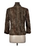 Peck & Peck Animal Print Brown Blazer Size 8 - photo 2