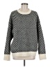Easy Clothes Chevron-herringbone Silver Black Pullover Sweater One size - photo 1