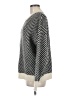 Easy Clothes Chevron-herringbone Silver Black Pullover Sweater One size - photo 5