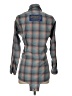 Pendleton 100% Wool Plaid Teal Long Sleeve Button-Down Shirt Size EU (FR) 36 / US 4 - photo 2