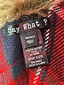 Say What? 100% Acrylic Red Poncho One size - photo 7