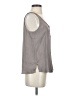Simply Vera Vera Wang 100% Polyester Gray Sleeveless Blouse Size S - photo 4