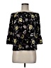 Current Project Black 3/4 Sleeve Blouse Size M - photo 1