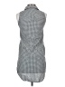 Onia Checkered-gingham Gray Casual Dress Size XS - photo 2