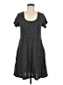 Vanity Chevron-herringbone Gray Casual Dress Size M - photo 1