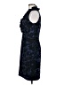 Taylor Paisley Blue Cocktail Dress Size 6 - photo 5