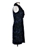 Taylor Paisley Blue Cocktail Dress Size 6 - photo 4