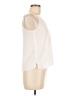 Topshop 100% Polyester Ivory Sleeveless Blouse Size 6 - photo 4