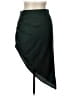 Gianni Bini Solid Black Green Formal Skirt Size 10 - photo 2
