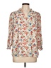 Eliane Rose Floral Ivory 3/4 Sleeve Blouse Size L - photo 1