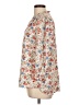 Eliane Rose Floral Ivory 3/4 Sleeve Blouse Size L - photo 5