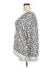 Workshop Republic Clothing Polka Dots Silver Pullover Sweater Size 2X - photo 5