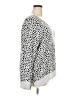 Workshop Republic Clothing Polka Dots Silver Pullover Sweater Size 2X - photo 4