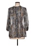 Liz Claiborne 100% Polyester Gray Cardigan Size L - photo 1