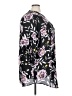Torrid 100% Polyester Floral Black 3/4 Sleeve Blouse Size 4X Plus (4) - photo 4
