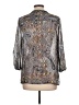 Liz Claiborne 100% Polyester Gray Cardigan Size L - photo 2