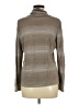 Talbots Stripes Brown Long Sleeve Turtleneck Size M - photo 2