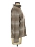 Talbots Stripes Brown Long Sleeve Turtleneck Size M - photo 4
