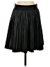DKNY 100% Polyurethane Solid Black Casual Skirt Size S - photo 1