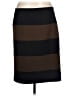 Nine West Stripes Brown Casual Skirt Size 12 - photo 1