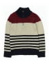 Maximus Rex 100% Acrylic Color Block Burgundy Pullover Sweater Size 5 - photo 1