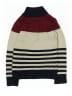 Maximus Rex 100% Acrylic Color Block Burgundy Pullover Sweater Size 5 - photo 2