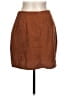 Unbranded 100% Polyester Solid Brown Casual Skirt Size L - photo 2