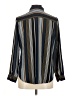Westport 100% Polyester Stripes Blue Long Sleeve Blouse Size M - photo 2