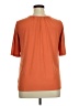 Susan Graver Orange Short Sleeve Blouse Size XL (estimated) - photo 2