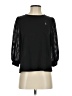 Assorted Brands Black 3/4 Sleeve Top Size S - photo 1