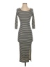 Pink Martini Stripes Gray Casual Dress Size XS - photo 1