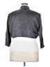 David's Bridal Metallic Gray Jacket Size 20 - photo 2