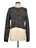 Intermix Metallic Gray Pullover Sweater Size L - photo 1