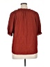 Olivia & Martin Red Short Sleeve Blouse Size XL - photo 2