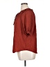 Olivia & Martin Red Short Sleeve Blouse Size XL - photo 5
