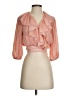 AMUR 100% Polyester Pink 3/4 Sleeve Blouse Size S - photo 1