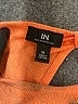 I.N. San Francisco Orange Short Sleeve Top Size M - photo 7