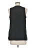 Old Navy 100% Polyester Black Sleeveless Blouse Size M - photo 2